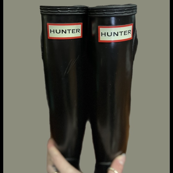 Hunter Women's Original Tall Gloss Rain Boots - Picture 8 of 14